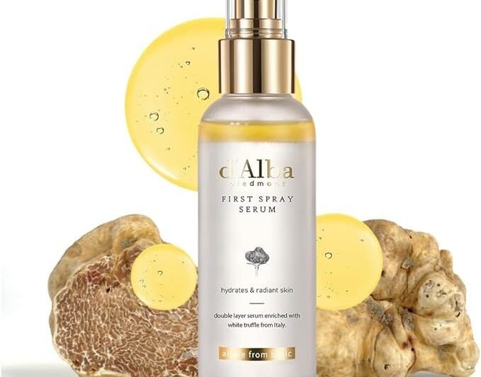 Dalba Mist White Truffle First Spray Serum Mist, All-in-One Hydrating Glowing Mist Serum, 100 ml