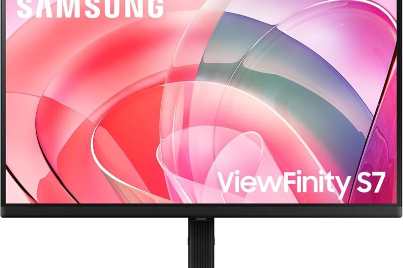 Samsung ViewFinity LS32D700EAUXEN S70D 4K Monitor 32 Inch UHD 3840 x 2160 60Hz HDR10 Easy Setup Stand Eye Saver Mode