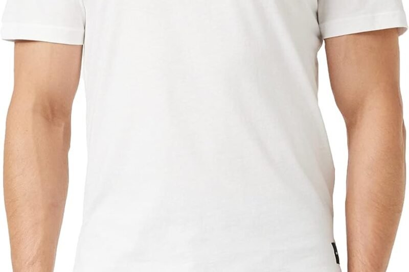 ONLY & SONS Male T-Shirt Long Cut Crew Neck T-Shirt