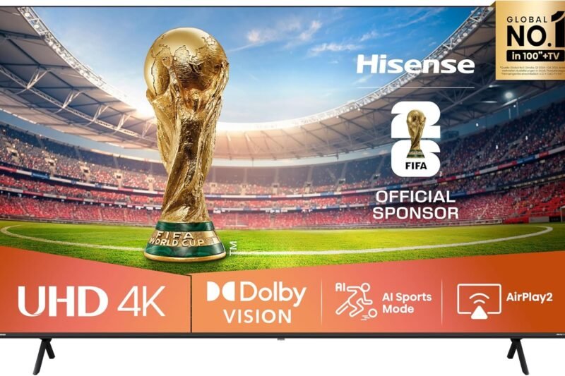Hisense 85E6NT 214.78 cm (85 Inch) 4K UHD Smart TV [2024]